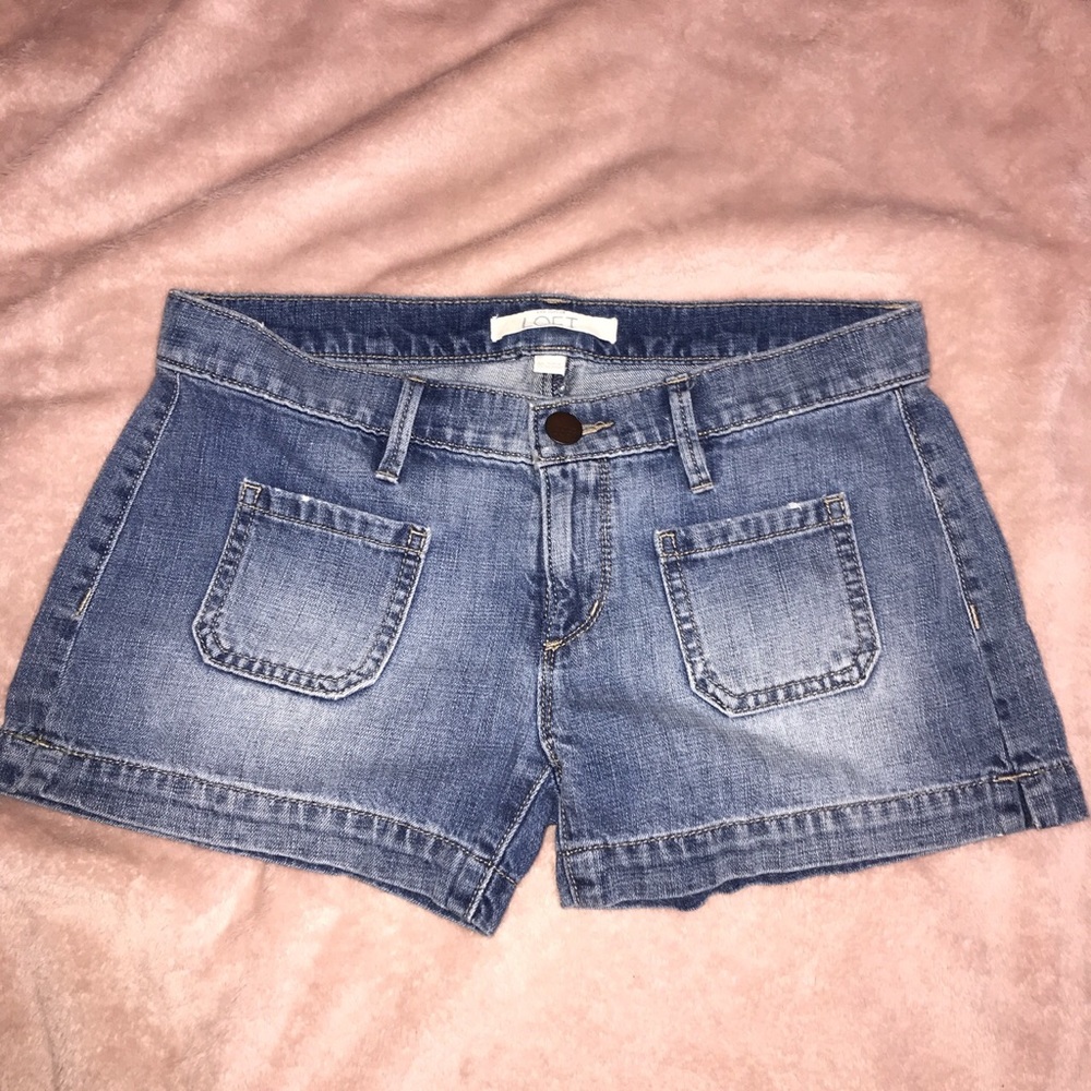 LOFT Denim Shorts